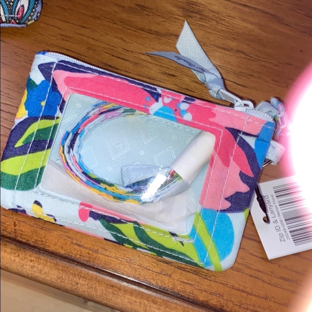 Vera Bradley ZIP ID and Lanyard